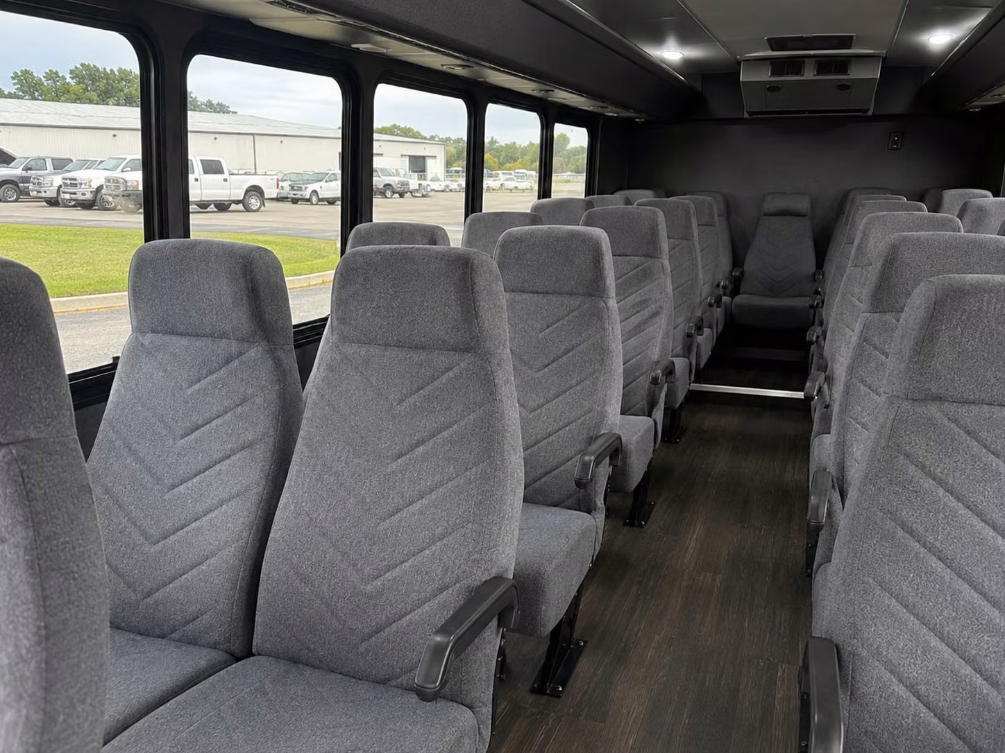 18 passenger minibus inside