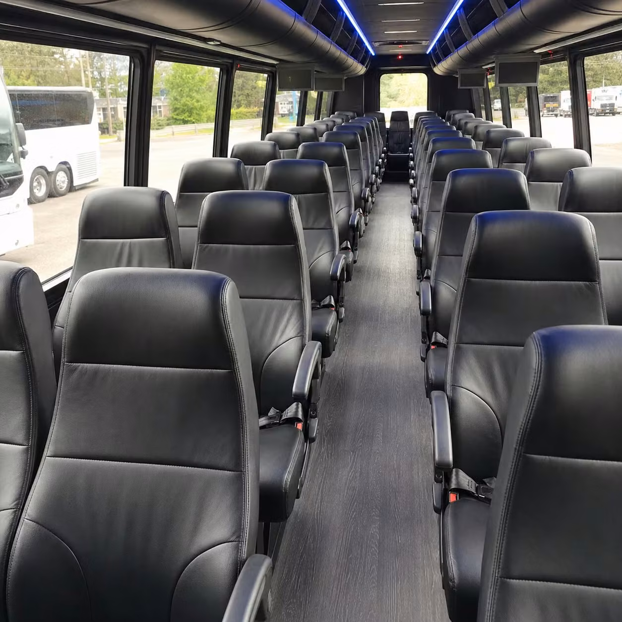 30 passenger minibus interior