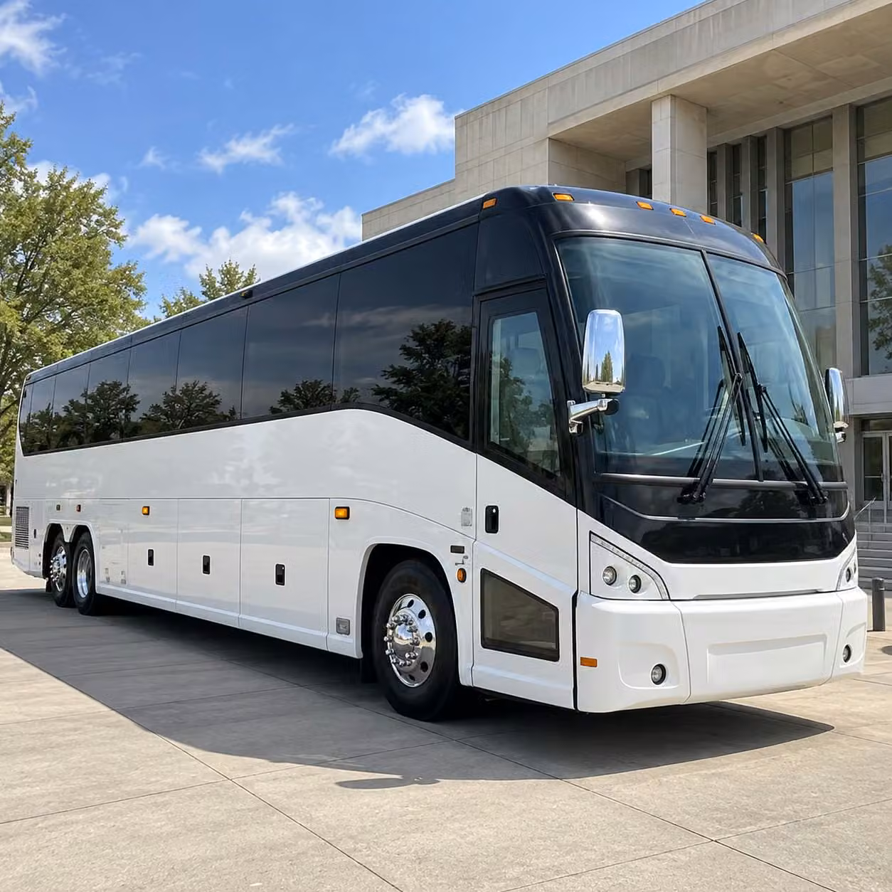 sporting event shuttle bus rentals for golf tournaments and motorsports in vista